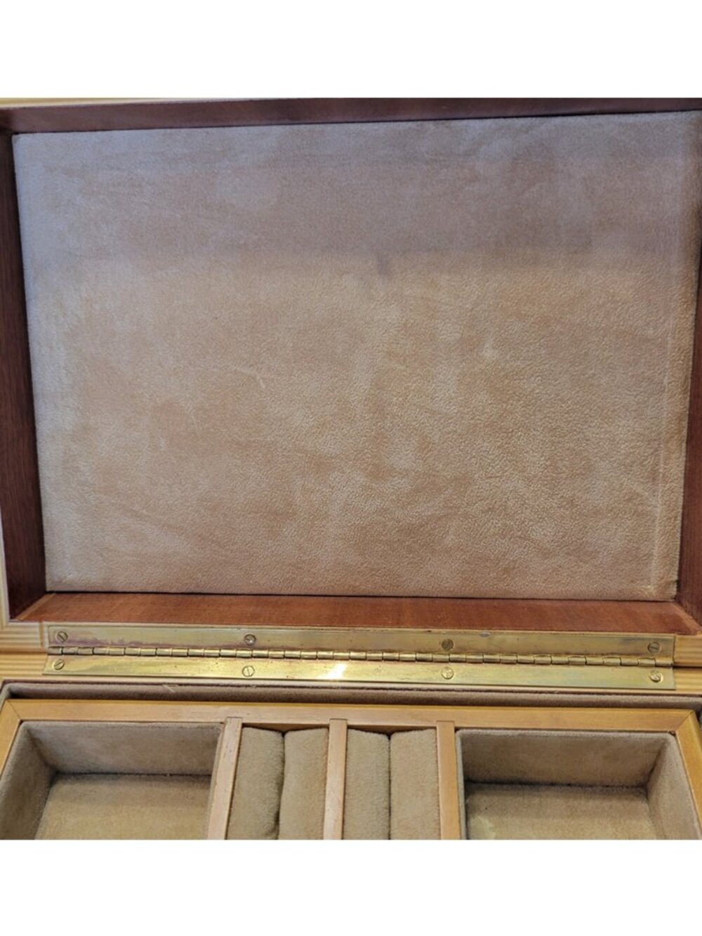 Agresti Vintage Luxury Jewelry Box Handcrafted of Briarwood in Florence, Italy - Picture 8 of 16